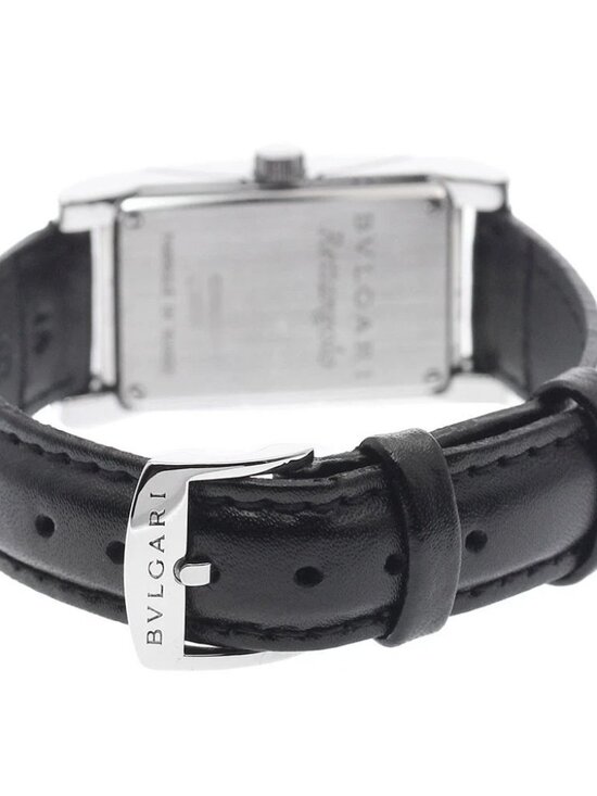 BVLGARI Rettangolo RT39S white Dial Quartz Ladies Watch display picture 1